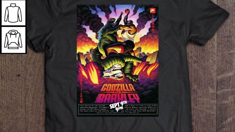 Godzilla Vs. Charles Barkley Poster